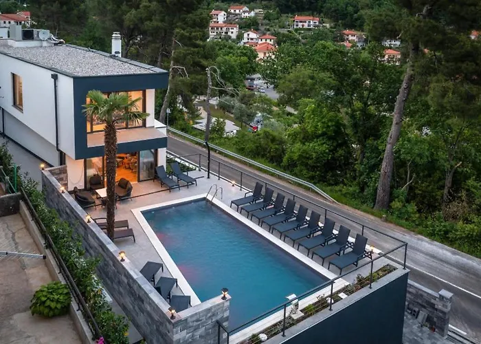 Beautiful Villa Magica in Opatija Villa Mošćenička Draga